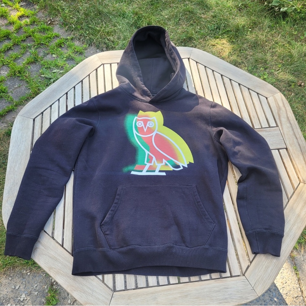 OVO Made in Canada Stencil Owl Hoodie